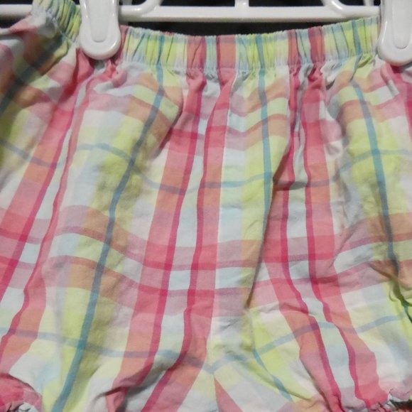 GYMBOREE | size 3T | Plaid Bloomers With Ruffle Back | 100% Cotton | NWOT - Picture 4 of 14